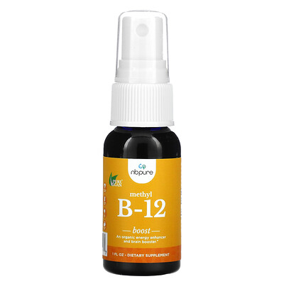 

NB Pure метил B-12, спрей, 30 мл (1 жидк. унция)