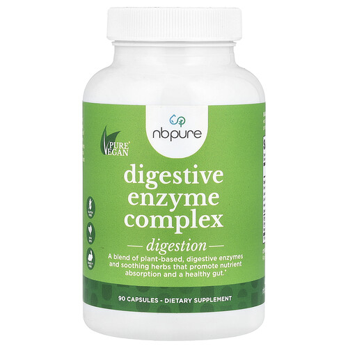 Nb Pure Digestive Enzyme Complex, 90 Capsules