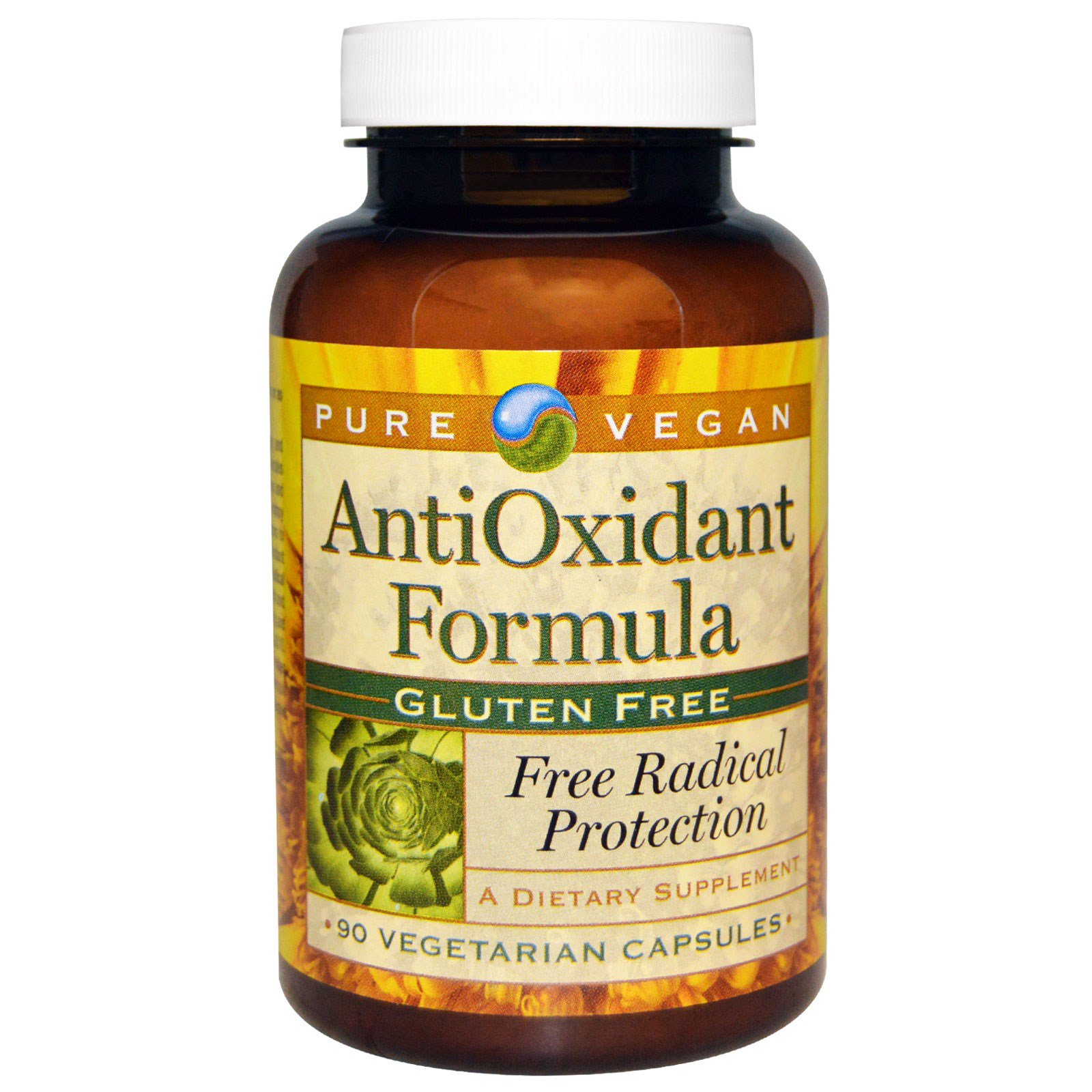 Pure Vegan, AntiOxidant Formula, 90 Veggie Caps iHerb