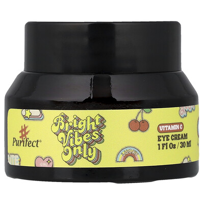 Product Image for Purifect, Bright Vibes Only, Vitamin C Eye Cream, 1 fl oz (30 ml)