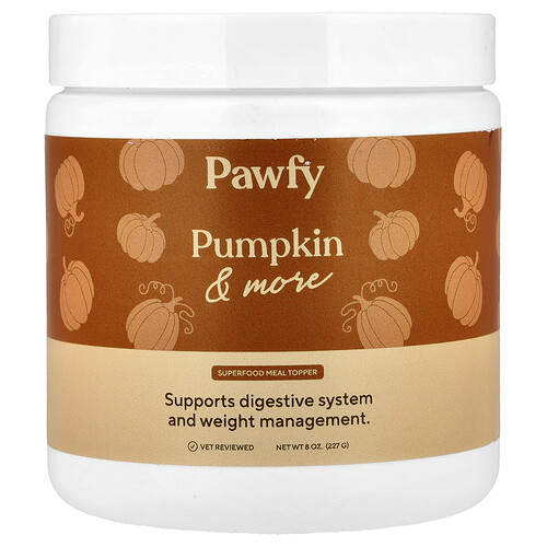 Pawfy, Pumpkin & More, 8 oz (227 g)