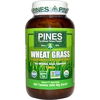 Pines, ростки пшеницы, 500 мг, 500 таблеток - изображение