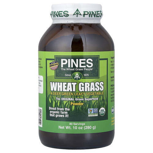 Pines International Wheat Grass Powder, 10 oz (280 g)