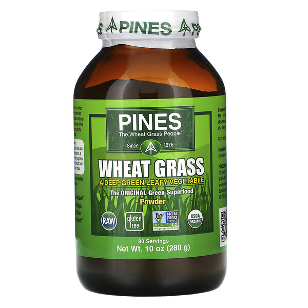 Pines International, ウィートグラスパウダー、 10オンス (280 g)