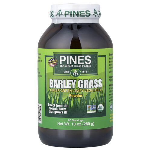 Pines International, Barley Grass Powder, 10 oz (280 g)