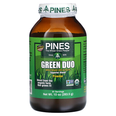 Pines International  Green Duo Powder  10 oz (283.5 g)