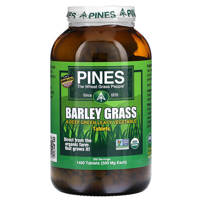 Product Image for Pines International, Barley Grass, 1,400 Tablets