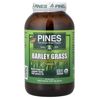 Pines International, Grama de Cevada, 1.400 Comprimidos