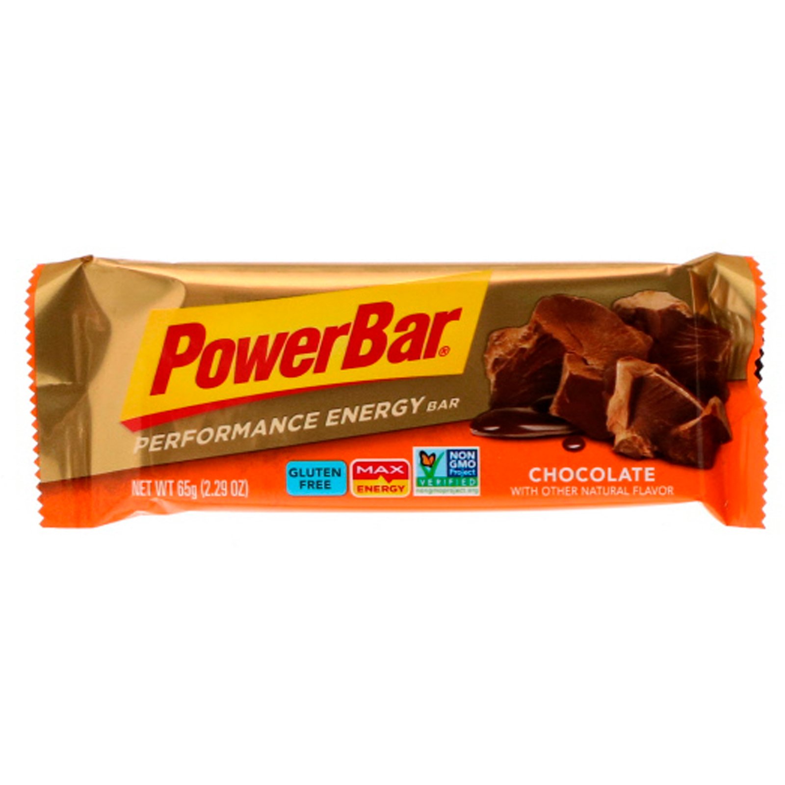 PowerBar, Performance Energy Bar, Chocolate, 12 Bars, 2.29 oz (65 g