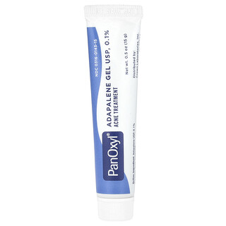 PanOxyl, Żel z adapalenem USP, 0,1%, leczenie trądziku, 15 g