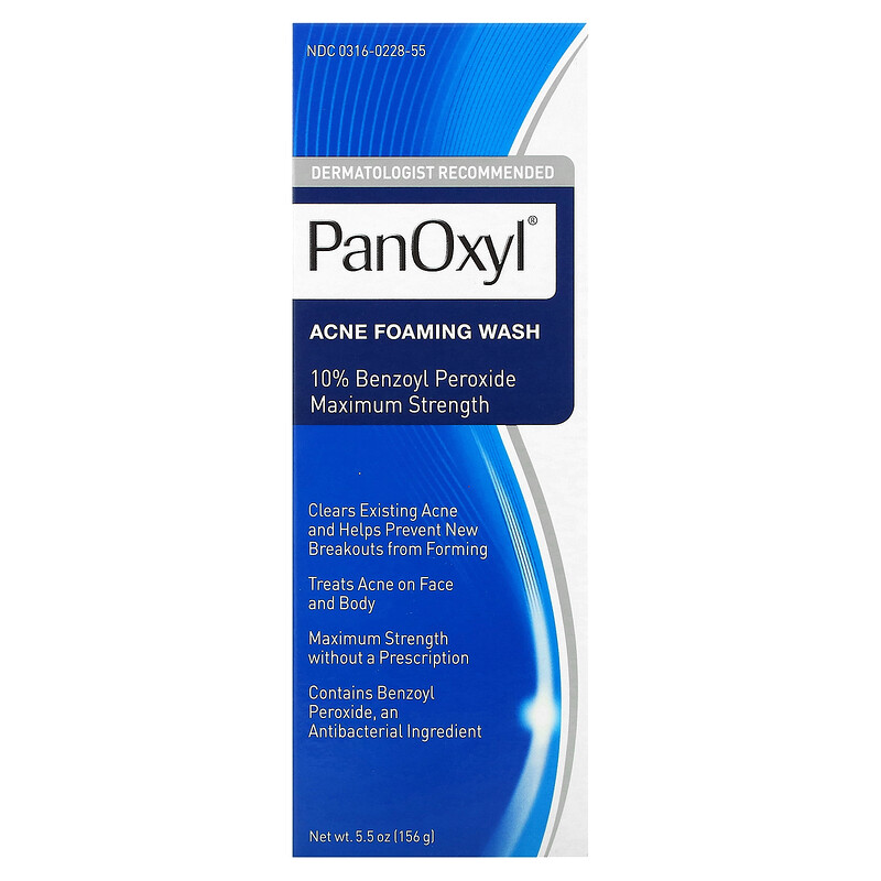 PanOxyl, Nettoyant moussant contre l
