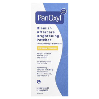 PanOxyl, 瑕疵護理亮膚貼片，16 片透明貼片