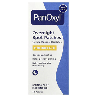 PanOxyl, Parches antimanchas de uso nocturno, 40 parches