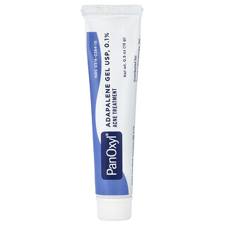 PanOxyl, Adapalene Gel USP, 0,1%, Acnebehandeling, 0,5 oz (15 g)