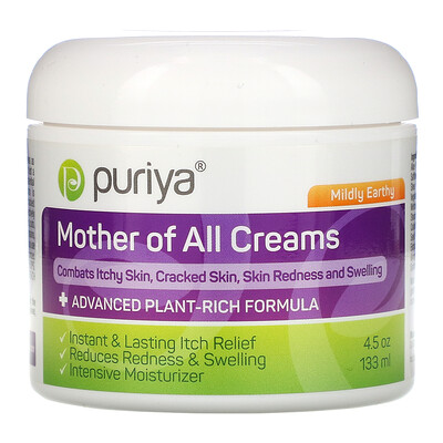 Puriya Mother of All Creams, Mildly Earthy, 4.5 oz (133 ml)