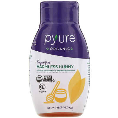 Pyure Organic Harmless Hunny, Sugar Free Honey Alternative Sweetener, 13.05 oz (370 g)