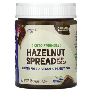 Pyure, Hazelnut Spread with Cocoa, Non-GMO, Keto, Gluten-Free, 13 oz (369 g)