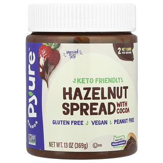 Pyure, Hazelnut Spread with Cocoa, 13 oz (369 g)