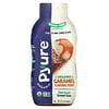Pyure‏, شراب بنكهة الكراميل العضوي، مناسب لنظام كيتو الغذائي، خالٍ من السكر، 14 أونصة سائلة (414 مل)