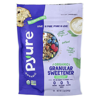 Pyure, Organic Granular Sweetener, Stevia Blend, 12 oz (340 g)
