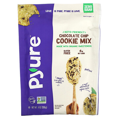 

Pyure Chocolate Chip Cookie Mix 9 oz (255 g)