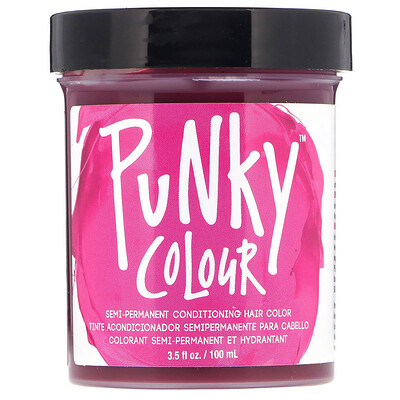 Punky Colour Стойкая краска для волос с кондиционирующим эффектом, розовый, 100 мл (3,5 жидк. унции)