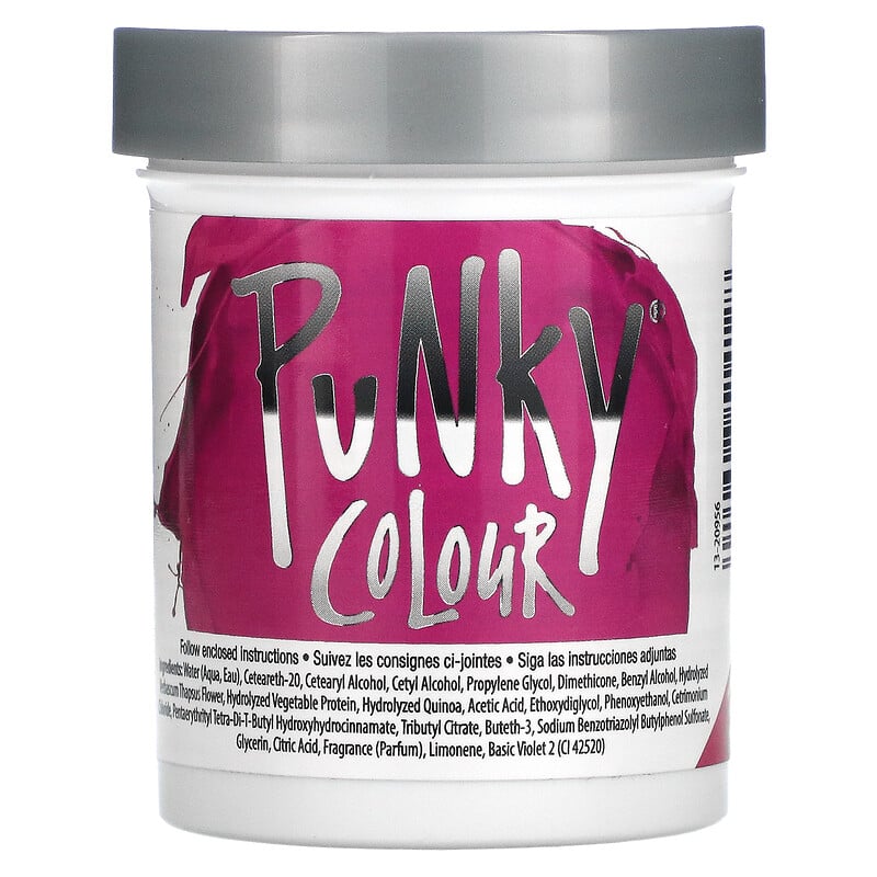 Punky Colour, Semi-Permanent Conditioning Hair Color, Flamingo Pink, 3. ...