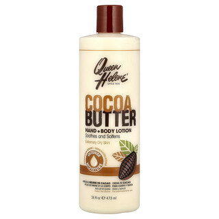 Queen Helene, ハンド＆ボディローション、ココアバター、ひどく乾燥した肌に、473ml（16液量オンス）