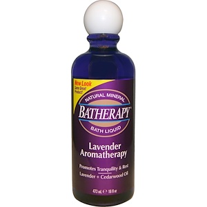 Отзывы о Квин Хелен, Batherapy Natural Mineral Bath Liquid, Lavender Aromatherapy, 16 fl oz (473 ml)