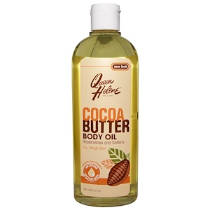 Квин Хелен, Cocoa Butter Body Oil, Enriched With Vitamin E, 10 fl oz (296 ml) отзывы покупателей
