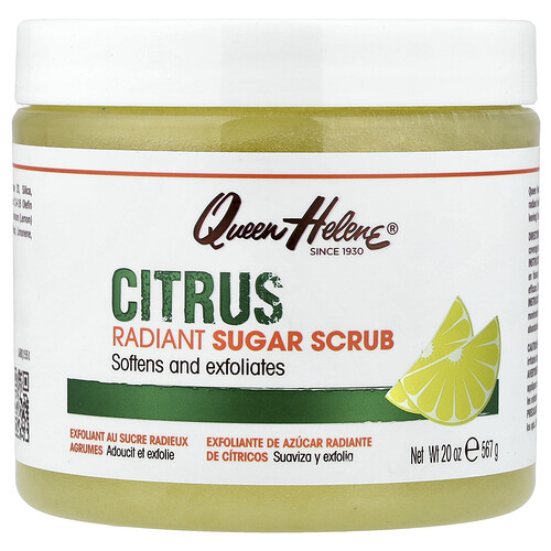 Queen Helene Radiant Sugar Scrub, Citrus, 20 oz (567 g)