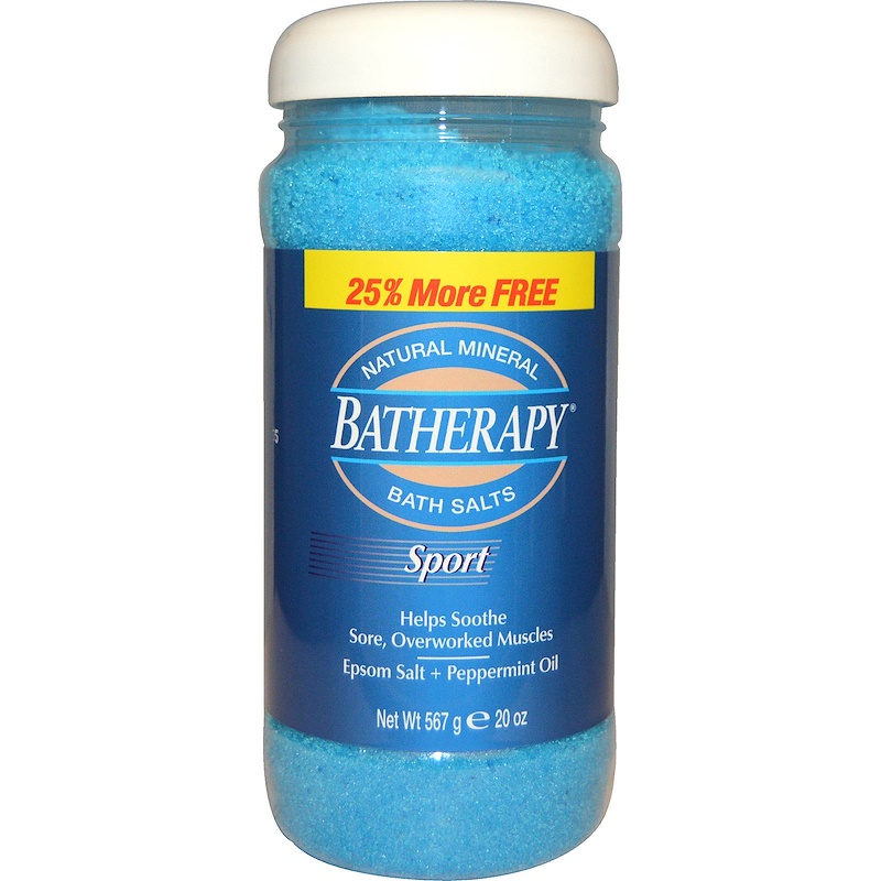 Queen Helene, Batherapy, Natural Mineral Bath Salts, Sport, 20 oz (567