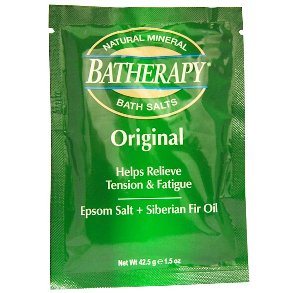Queen Helene, Batherapy, Natural Mineral Bath Salts, Original, 1.5 oz