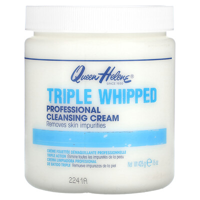 

Queen Helene, Triple Whipped, Professional Cleansing Cream, 15 oz (425 g)