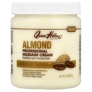 Queen Helene, Crème de massage professionnelle, Amande, 425 g