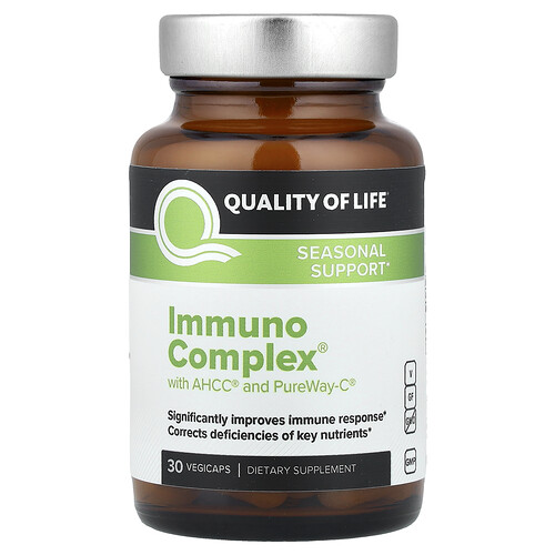 Quality Of Life Immuno Complex®, 30 Vegicaps