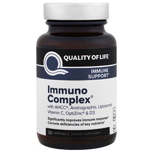 Отзывы о Куалити оф Лайф Лэбс, ImmunoComplex, 30 Capsules