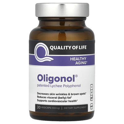 Quality of Life  Oligonol®  100 mg   30 Vegicaps