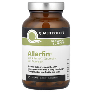 كواليتي أوف لايف‏, Allerfin® ، 60 كبسولة نباتية