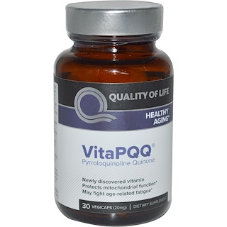 Quality of Life Labs, VitaPQQ, Healthy Aging, 30 Vegicaps