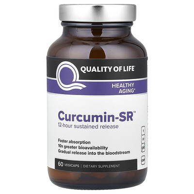 Quality of Life  Curcumin-SR™  500 mg  60 Vegicaps