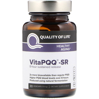 Quality of Life Labs, VidaPQQ -SR, 30 cápsulas vegetarianas