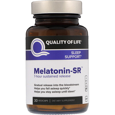 

Melatonin-SR, 30 капсул в растительной оболочке