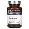 Quality of Life Labs, Yellow And Black Turmeric With Curcumin-SR, 30 Vegicaps
