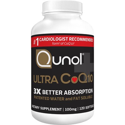 Qunol Ultra CoQ10, 100 ml, 120 Softgels