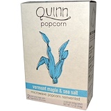 Quinn Popcorn, Попкорн для приготовления в микроволновой печи, Вермонтский кленовый сироп и морская соль, 2 пакета, 3.6 унций (102 г) каждый отзывы