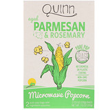 Quinn Popcorn, Попкорн для микроволновой печи, пармезан и розмарин, 2 пакетика, по 3,5 унции (100 г) каждый отзывы