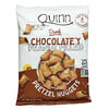 Quinn Popcorn, Pretzel Nuggets，花生黑巧克力餡蝴蝶脆餅，6.5 盎司（184 克）