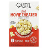 Quinn Popcorn, Microwave Popcorn, Real Movie Theater Butter, 2 Bags, 3.7 oz (104 g) Each
