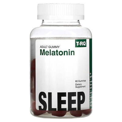 

T-RQ Adult Gummy Melatonin Sleep Strawberry 60 Gummies